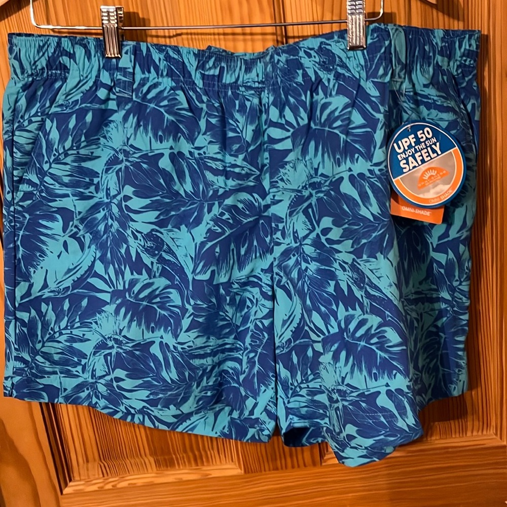 Columbia PFG Atoll Hawaiian Throwback Super Backcast Water Shorts Size XL NWT